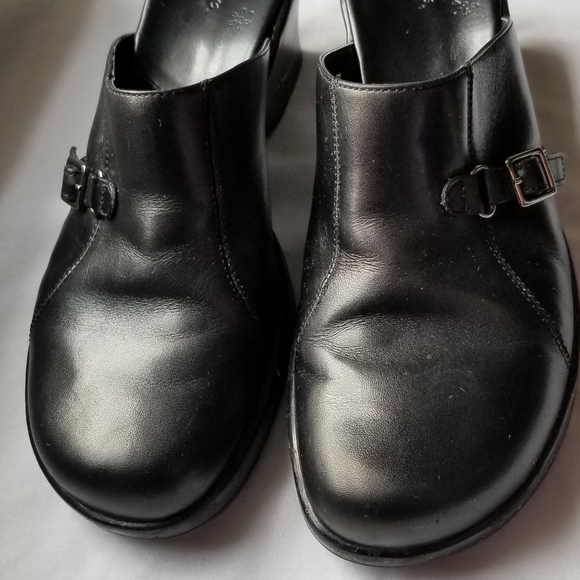 Clarks Shoes - CLARKS  Leather Mules